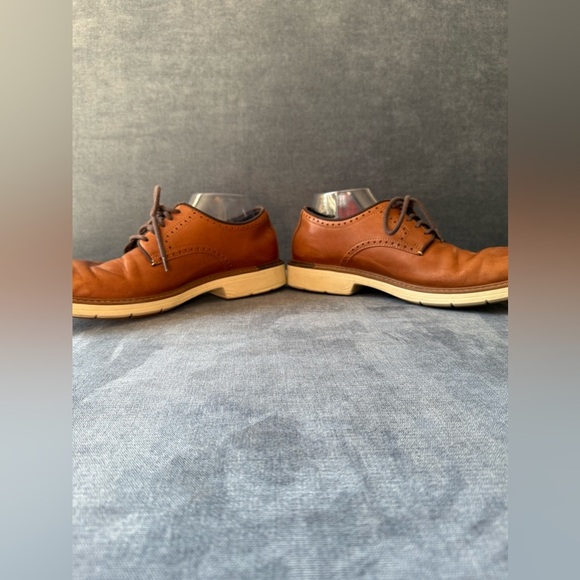 Cole Haan Men’s Go To Plain Toe Brown Leather Lace Up Oxfords 11M Dressy Career - Picture 6 of 8